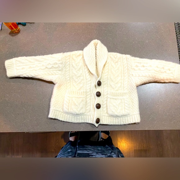 Aran Sweater Market Cardigan Size 12-18 months From Aran Islands